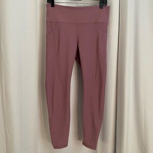 Old Navy Active High-Rise Leggings in Mauve Pink